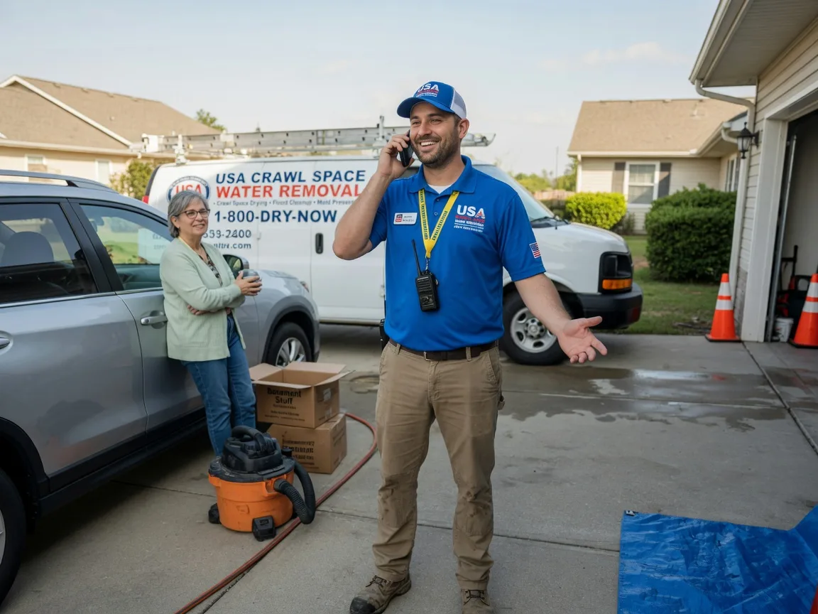 Crawl Space Water Removal Allgood, AL FAQs